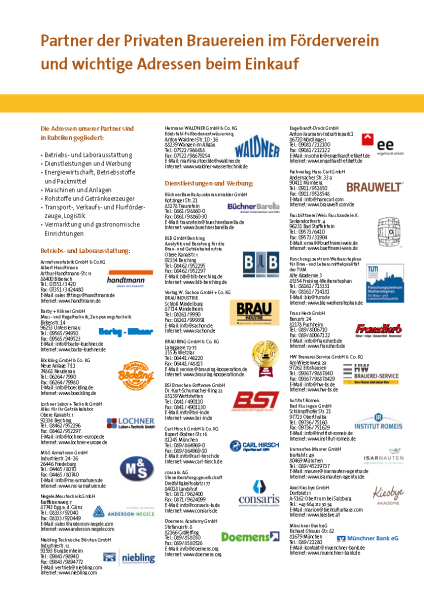 Partner der Privaten Brauereien