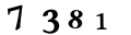 Please enter the numbers in the picture in the box.