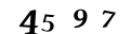 Please enter the numbers in the picture in the box.